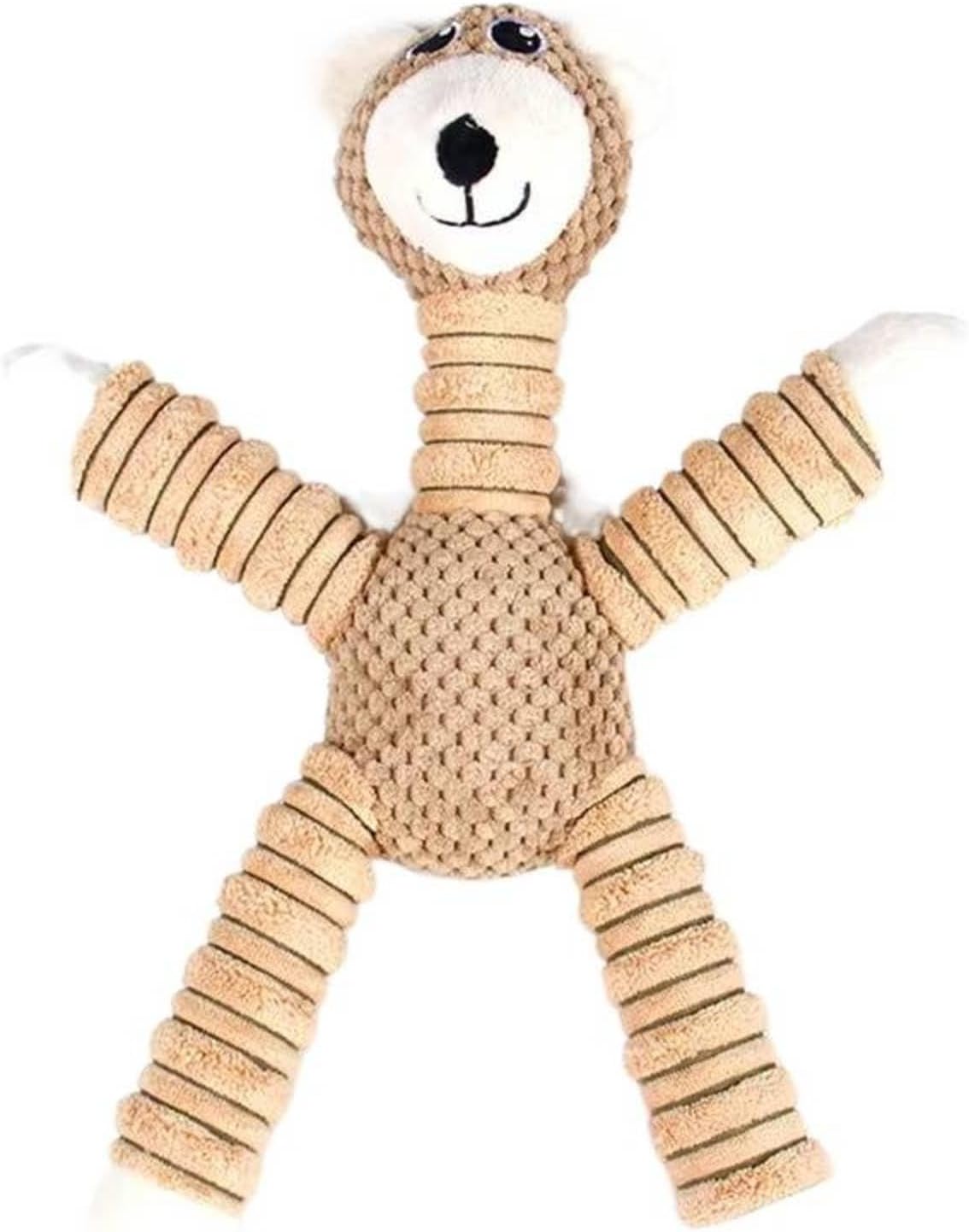 Pet Supplies Dog Sound Toy bite-Resistant Molar Relieving stuffy Doll Wool Toy