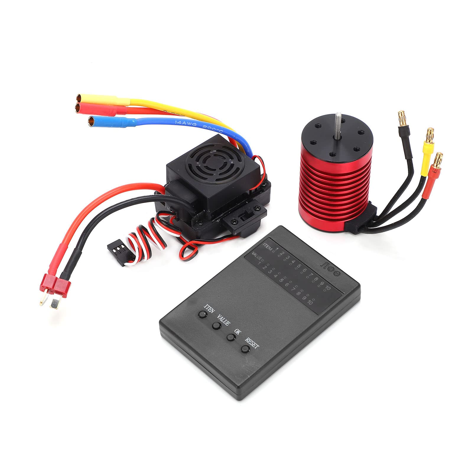 Changor F540 3900KV Bezszczotkowy Silnik Wodoodporna Karta Programowa ESC o