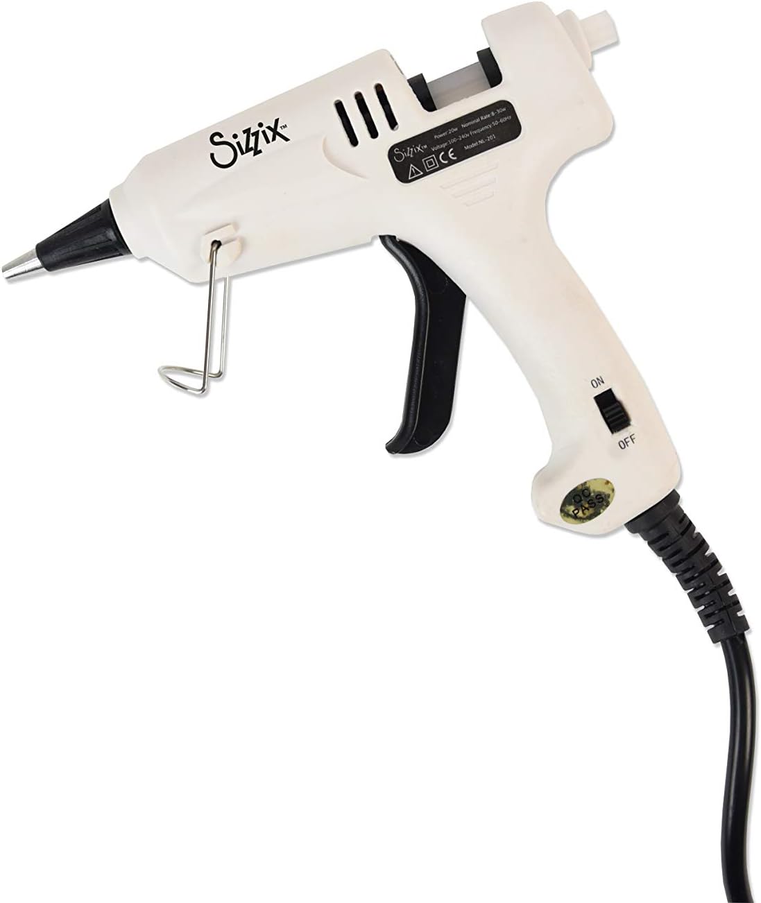Glue Gun, White, One Size, Multi Color