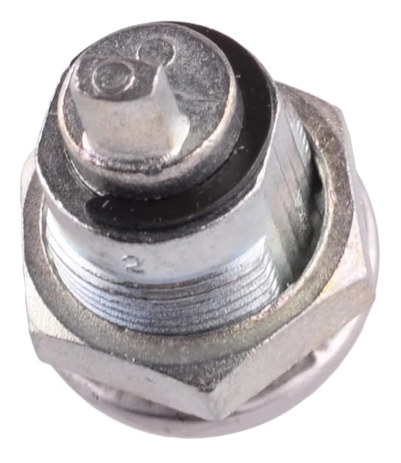 Cylindre de serrure de coffre de coffre avec clés, argent, for poignée en T pliante, boîte à outils, camion, remorque, camping-car, armoire électrique, actionneur de serrure de coffre de voiture