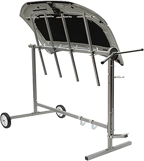 Stoßstangenregal Lackierständer mit 4 Haubenhalter, Ständer 135 x 94cm,verstellbar Drehlackierständer für Lackierwerkstatt Haltevorrichtungen, Türen, Stoßstange, Lackierbock
