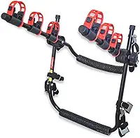 Suporte bicicleta carro transbike para 3 bikes