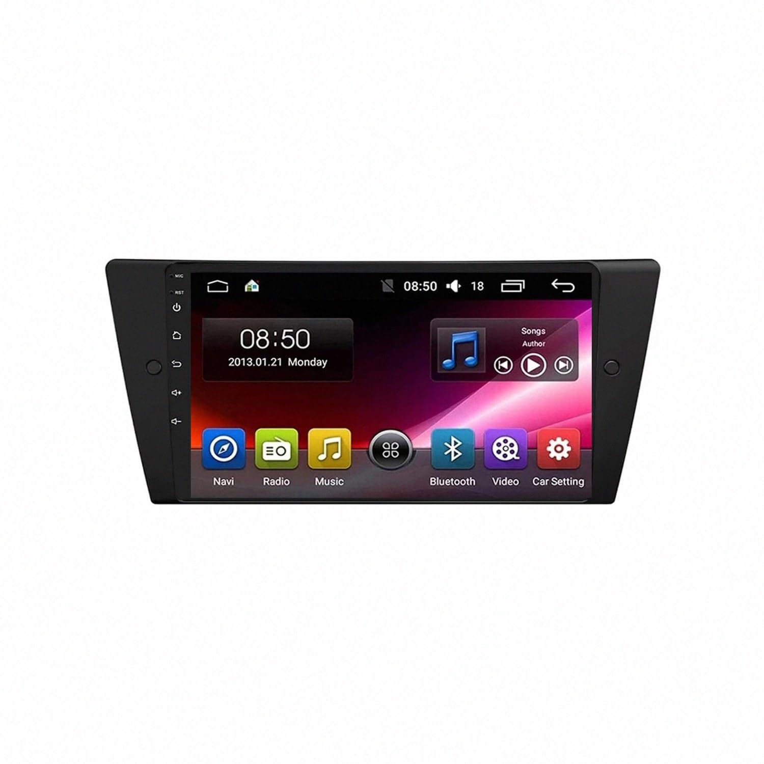 Estéreo de automóvil para BMW E90 con navegación GPS y sistema multimedia de 32GB 8