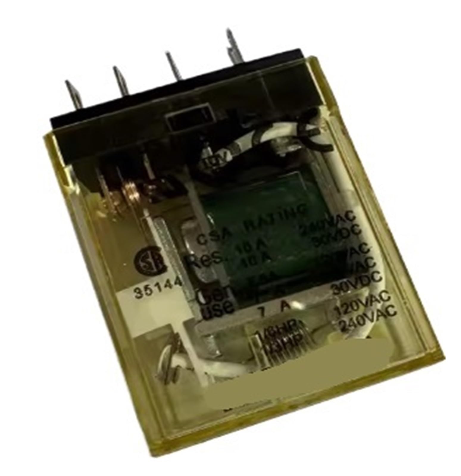 YMUGUEGH Relay RH1B-ULDC24 RH1B-U-DC24(RH1B-U-DC24)