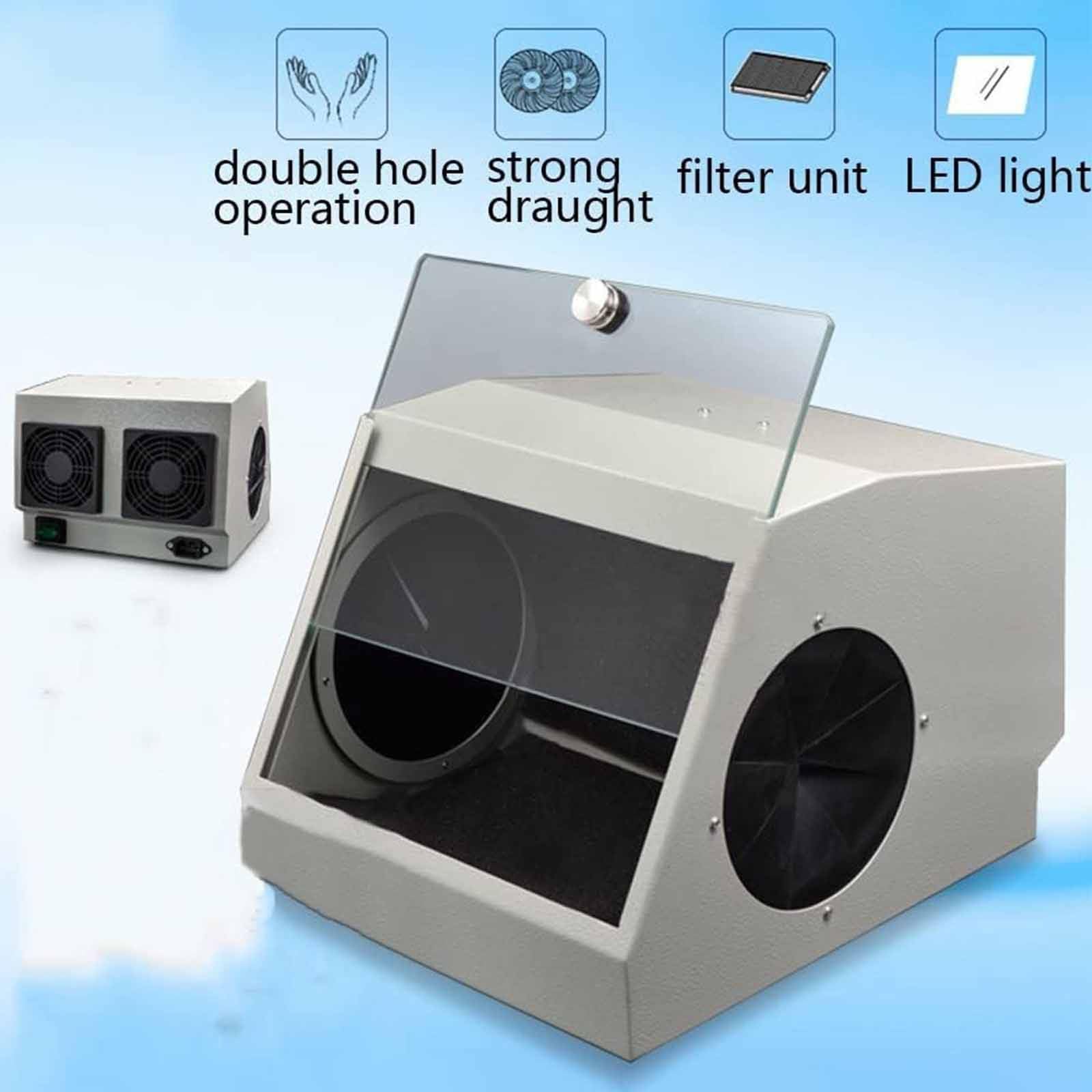 Dent Lab Sprzęt dentystyczny Klinika Odpylacz Odkurzacz Dental Lab Dust Trimming Box