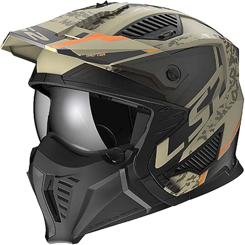 LS2 Cascos de cara abierta Drifter Casco