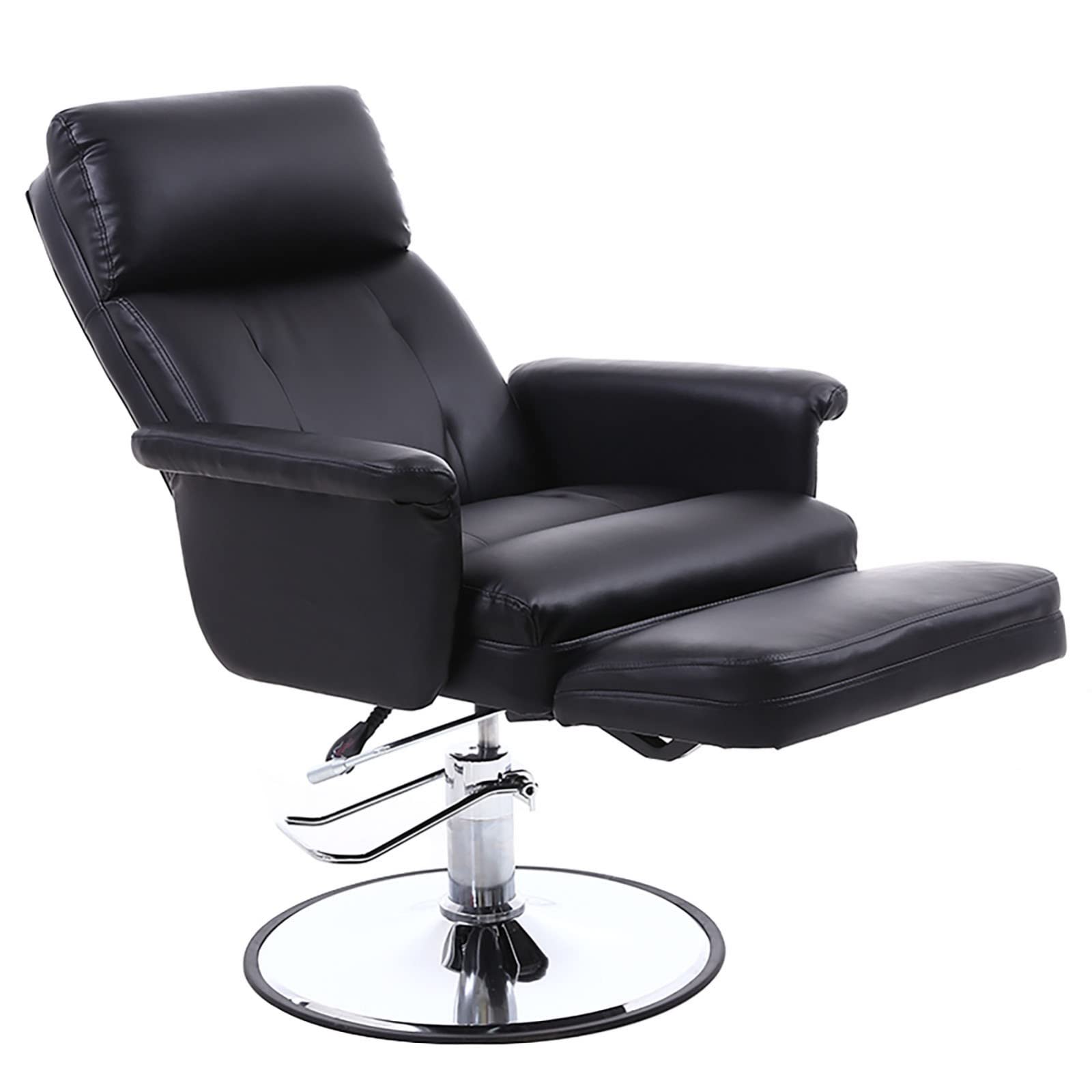 Silla De Belleza, Camilla De Masaje/Camilla De Estética 3 Cuerpos/Sillón De Masaje/Silla de masajes/Silla de Tatuaje Sillon pedicura/Hidraulica Ajustable Silla Computadora Silla Perezosa(Black)