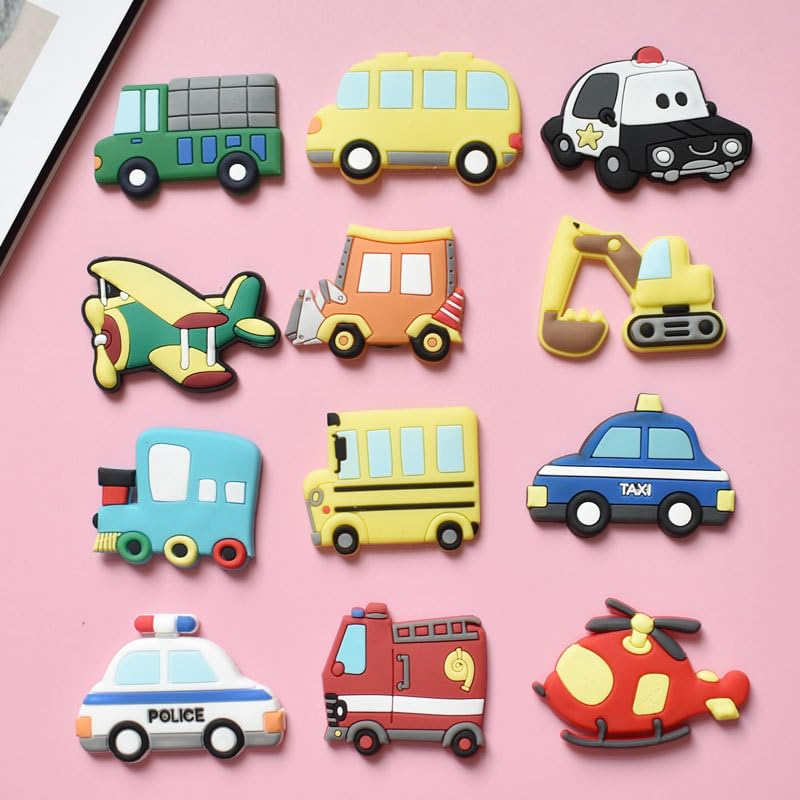 Set de 12 imanes decorativos para refrigerador