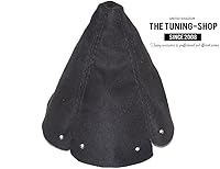 Vista 3 de Ltd Para Mazda Mx-5 Mk1 NA 1989-97 Maleta de Cambio Ante Negro Alcantara