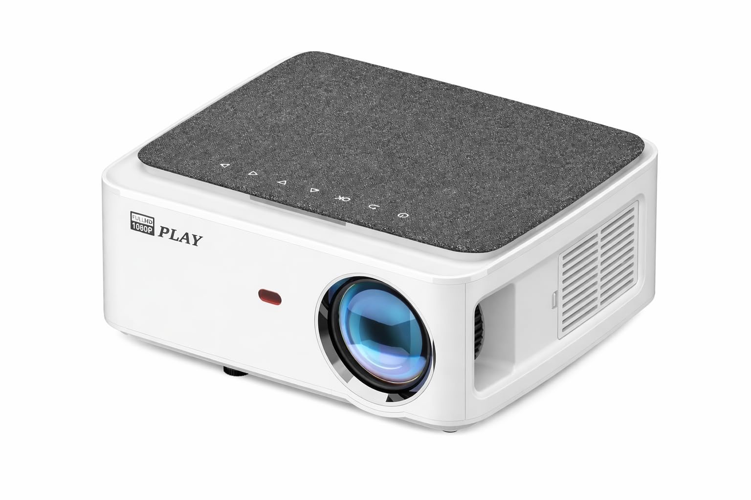 Vision Pro 4K Native 1080P Smart Projector, 4K Supported 12500 Lumens, 200” Large Display, Auto Focus, 6D Keystone 3D Glasses, Android 12 (2GB/32GB), WiFi 6 & BT 5.4, OTT Apps-image-3