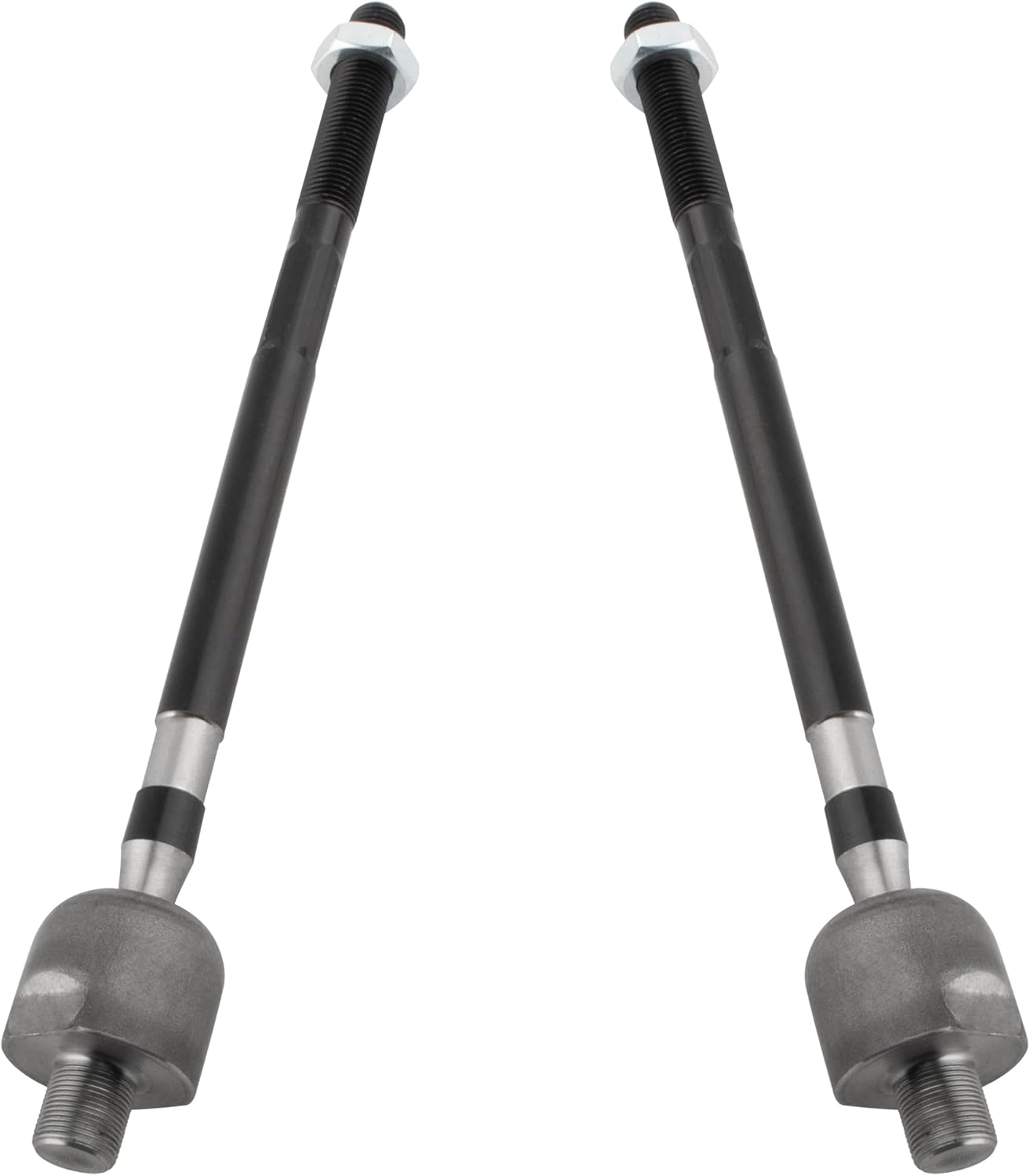 4Pcs Front Inner & Outer Tie Rods End Links Left Driver & Passenger Right Side Fit For Nissan Murano 2005-2007 SE/SL/S Sport Utility 4-Door 3.5L V6 Replace# EV800047 ES800046