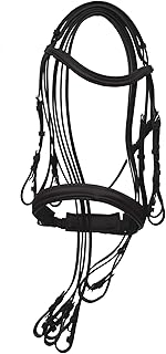 Rhinegold Anatomic Double Bridle - Cob - Havana