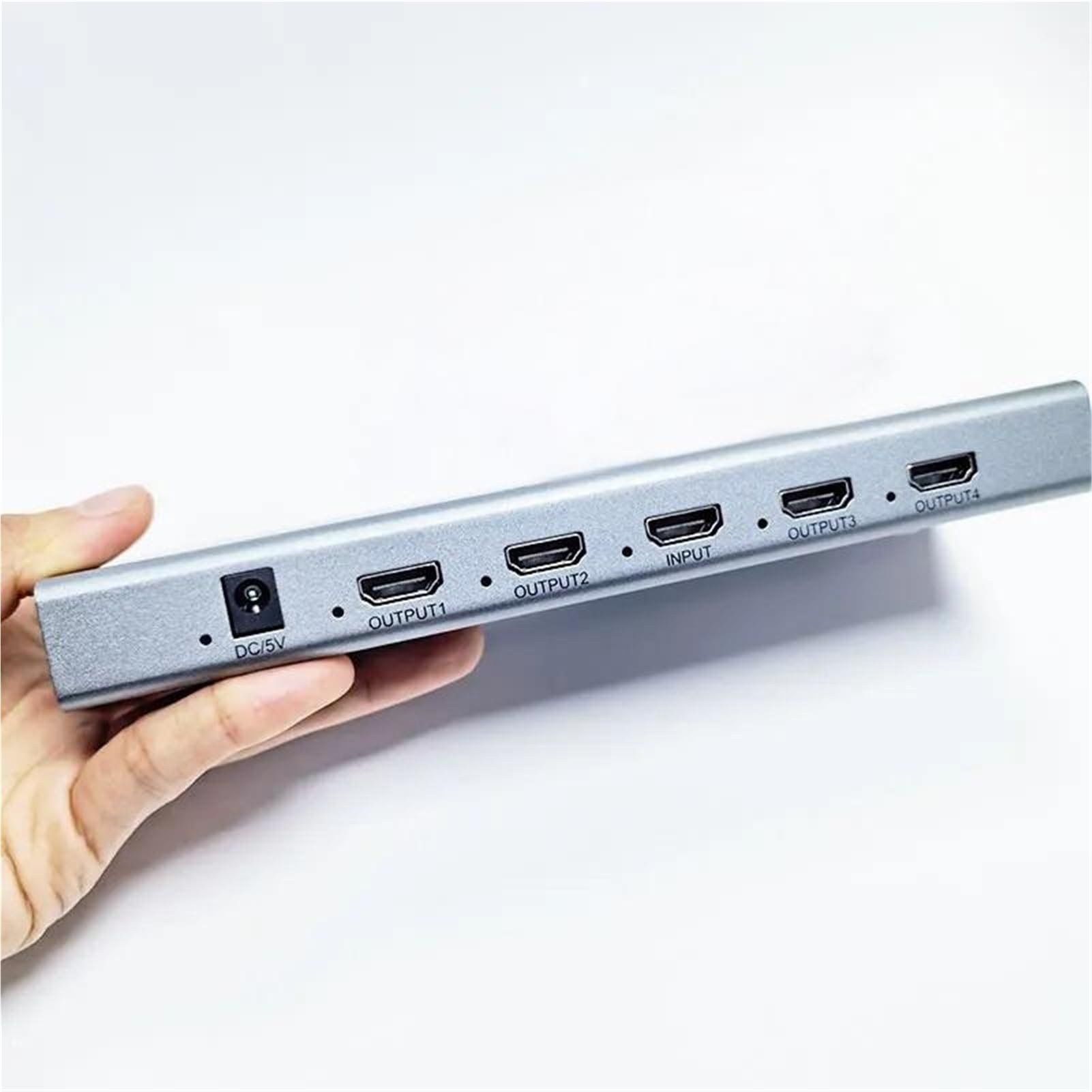 2.1 8K 60Hz 1x8 HDMI-compatibile in 8 out 1x4 splitter convertitore video distributore 3D for fotocamera laptop PC a monitor TV(8K 1X2)