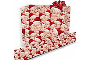 Artsadd Custom Christmas Wrapping Paper Roll Xmas Gift Wrapping