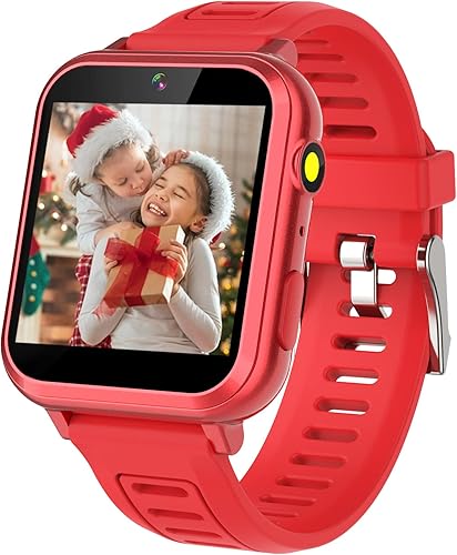 Miniatura 9 de Reloj inteligente para niños con 39 juegos, pantalla táctil HD, cámara de video, reproductor de música, podómetro, linterna, reloj despertador,