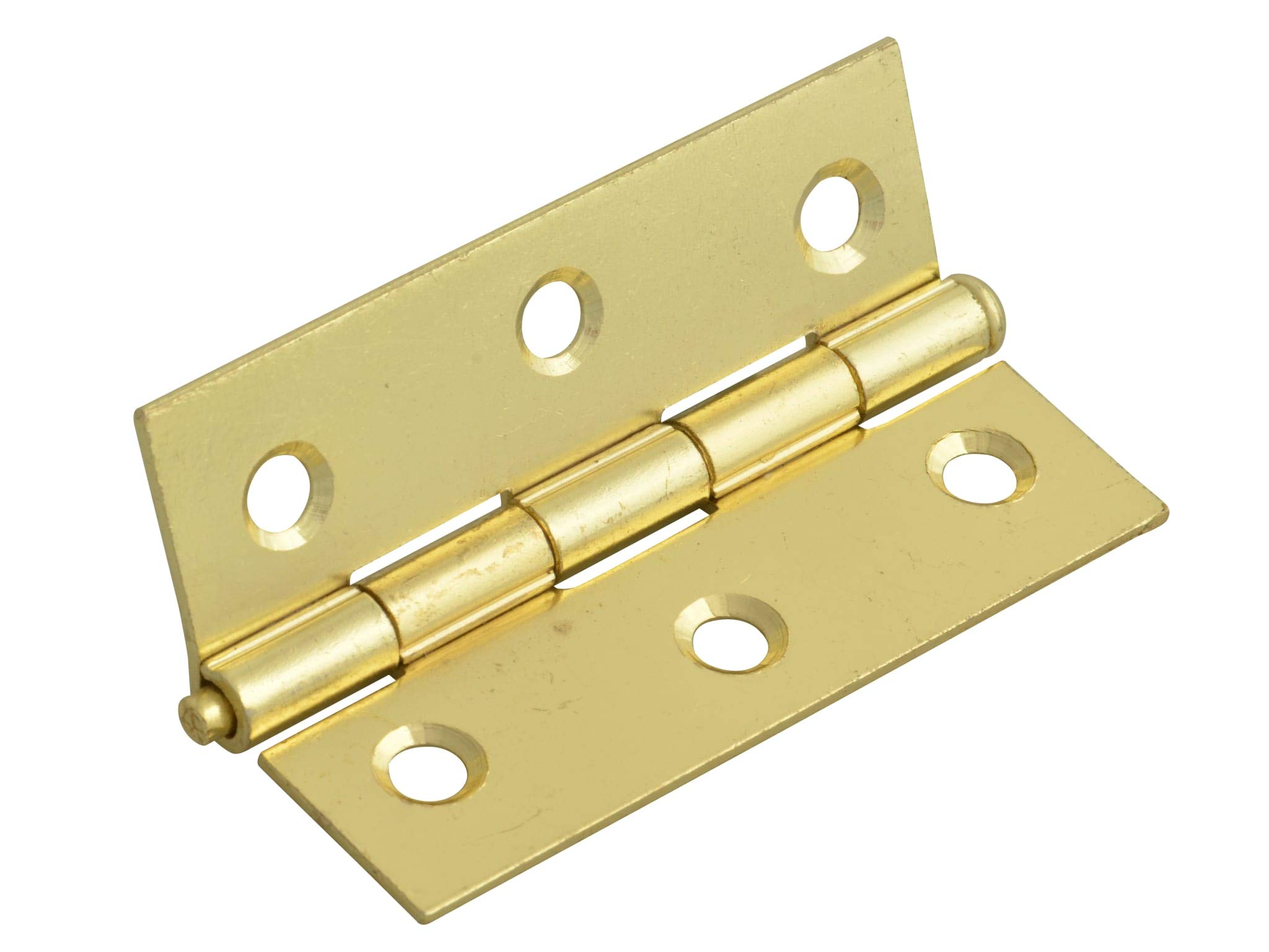 Forge FGEHNGLPBP75 75mm Loose Pin Butt Hinge with Brass Finish (Pack of 2)