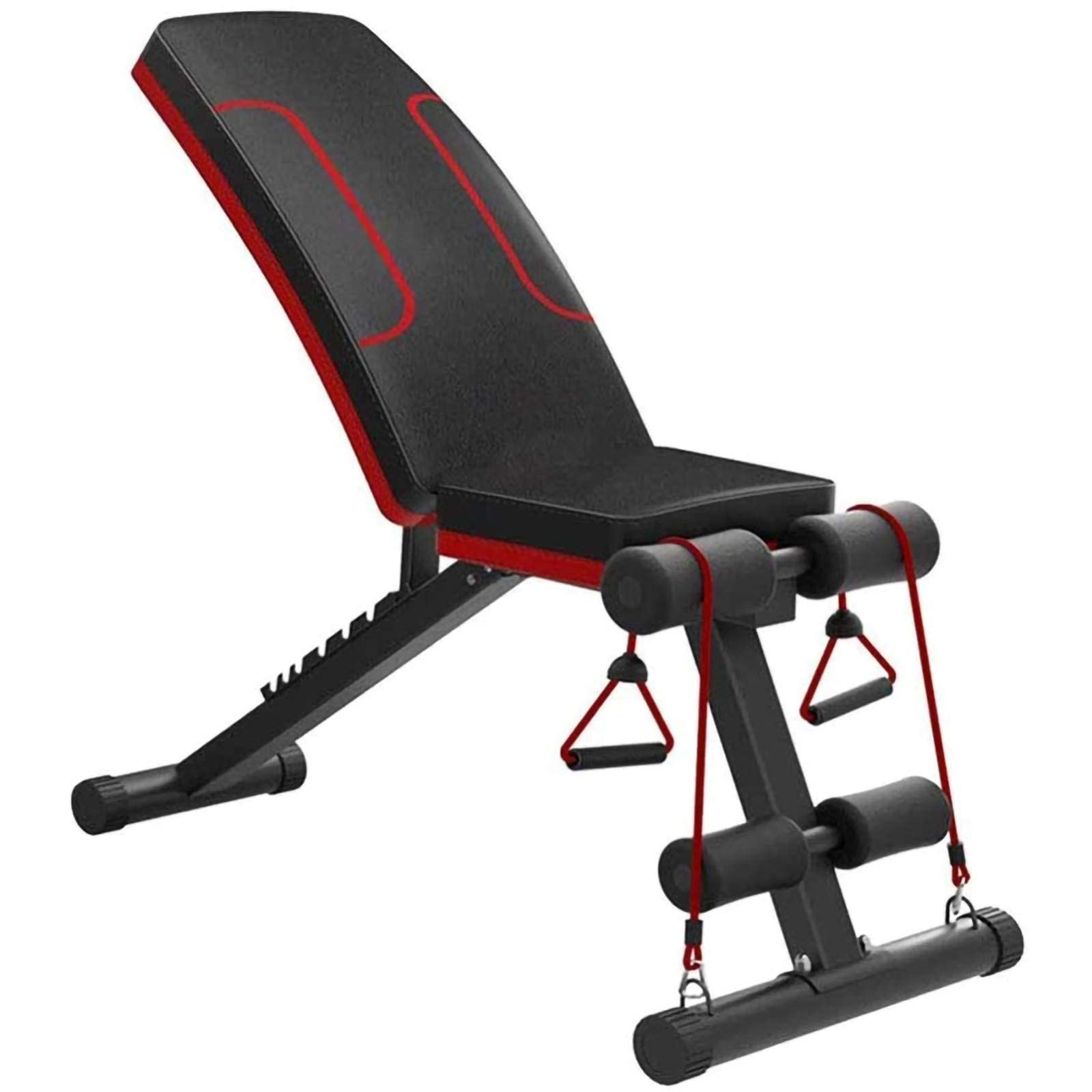 AYCDL Multifunctional Workout Bench,Sit Up Bench,Adjustable Fitness Bench,Incline Decline Weight Bench,for Home Gym Exercises,Max Load 250Kg