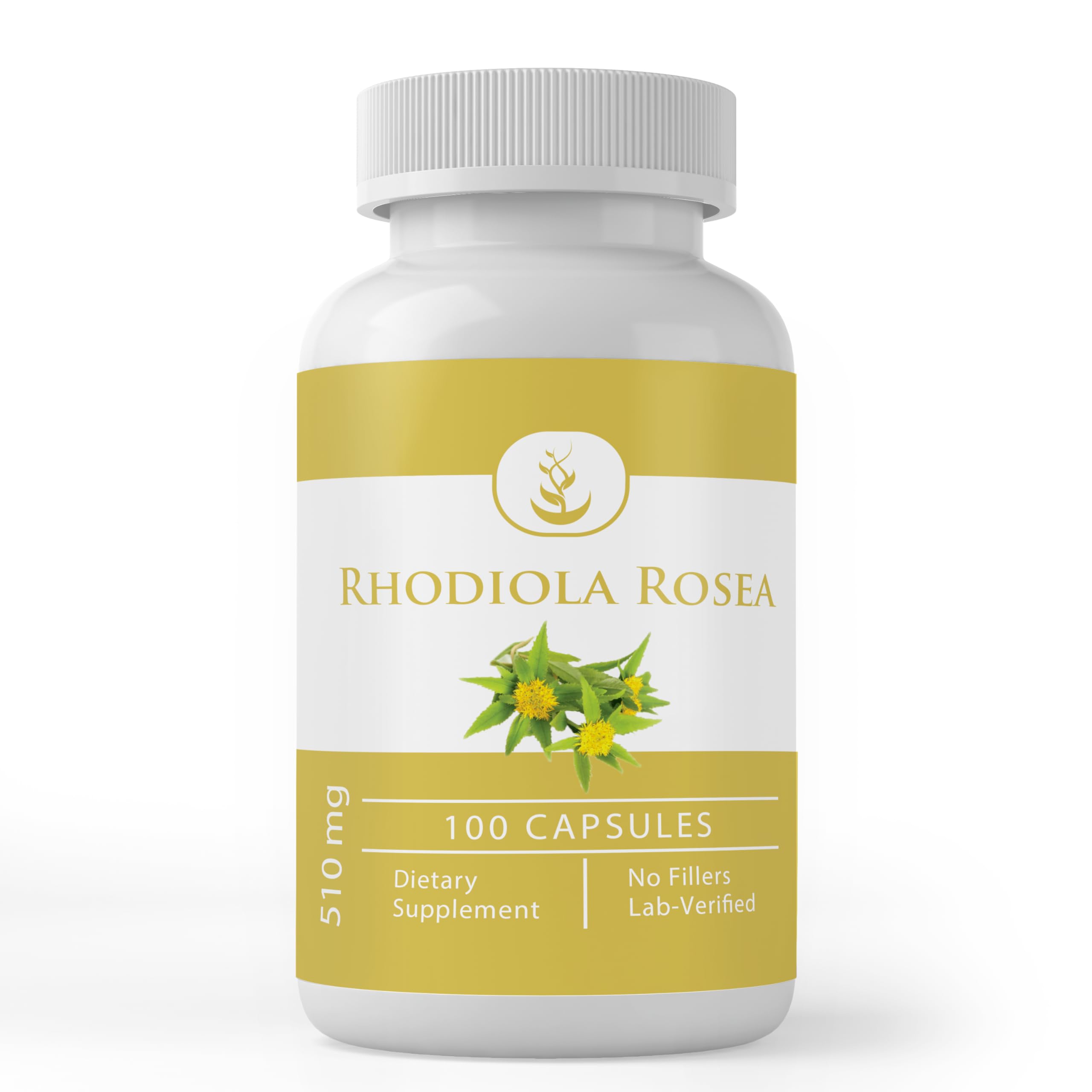 Rhodiola Rosea (100 Capsules) Root Extract, Relaxation, Adaptogen*