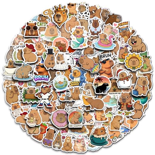 309 Pcs Capybara Vinyl Sticker Pack