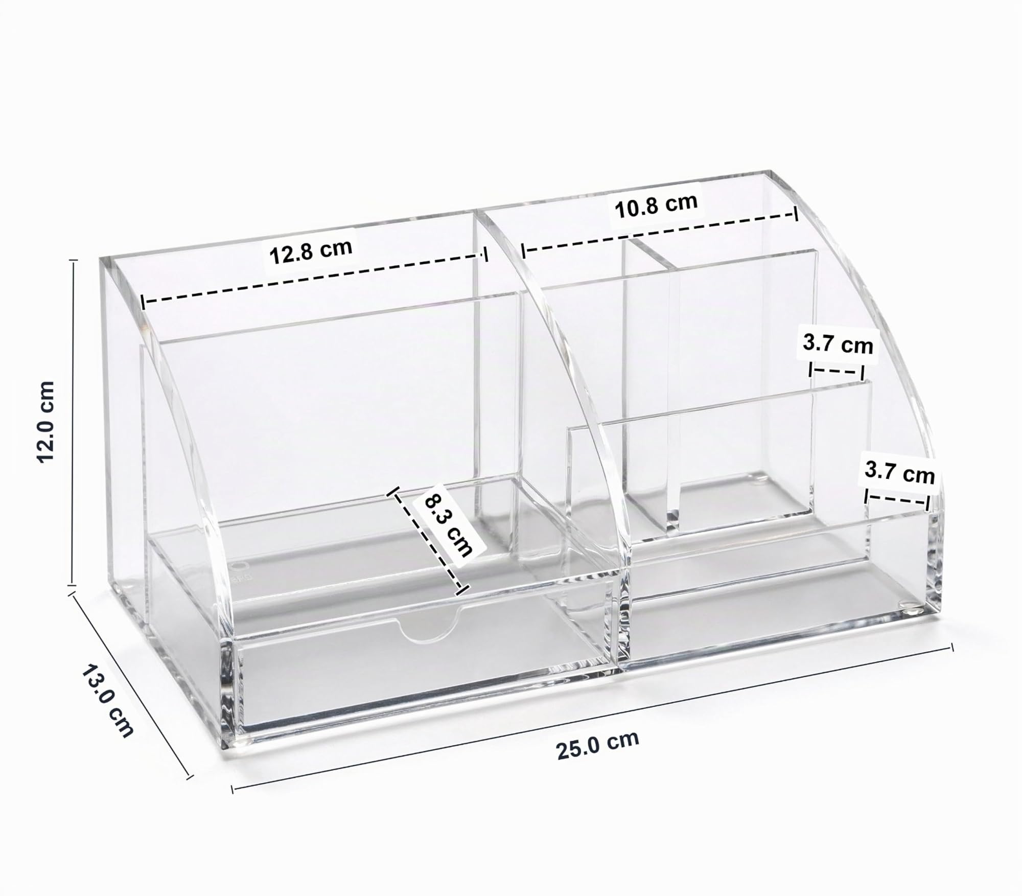 Osco Organisateur de bureau acrylique Transparent