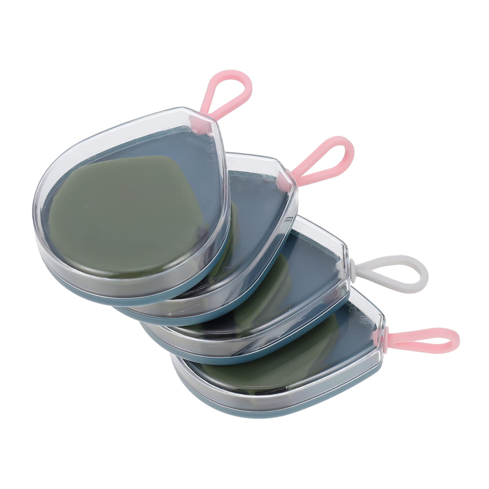 Ipetboom Loose Powder Puff Beauty Accessory 4pcs Set Makeup Sponge for Foundation Blush Highlighter