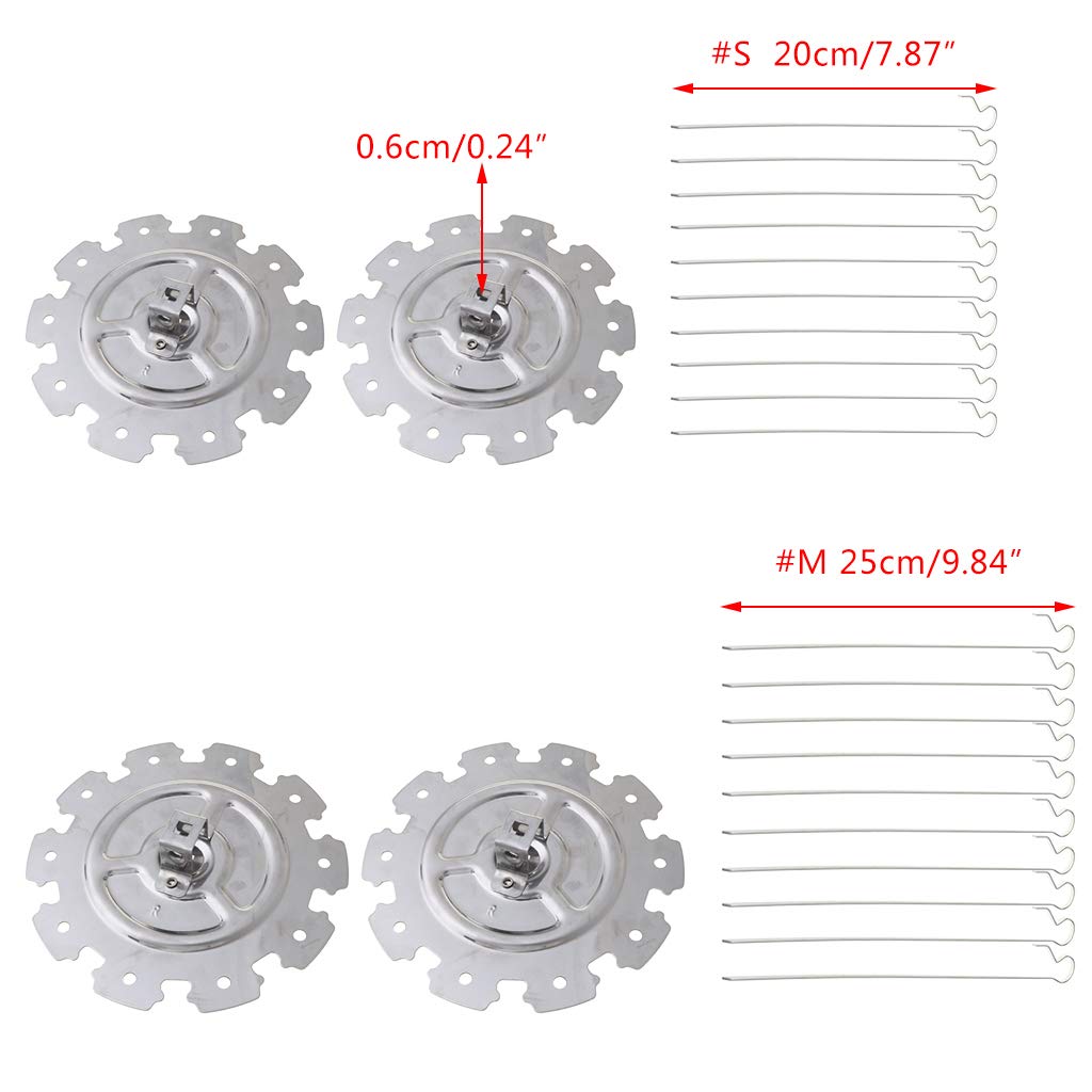 Zkbszn 304 Stainless Steel Rotating Grill Skewers BBQ Grill Cage Easy to Use Home BQ Grill Roaster Drum Rotisserie Grill