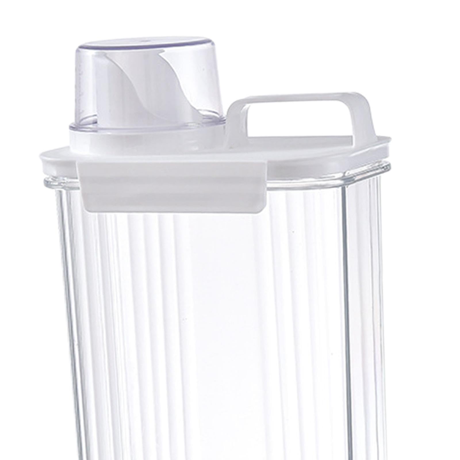 Solución de Almacenamiento Transparente para Artículos de Lavandería, 2800ML