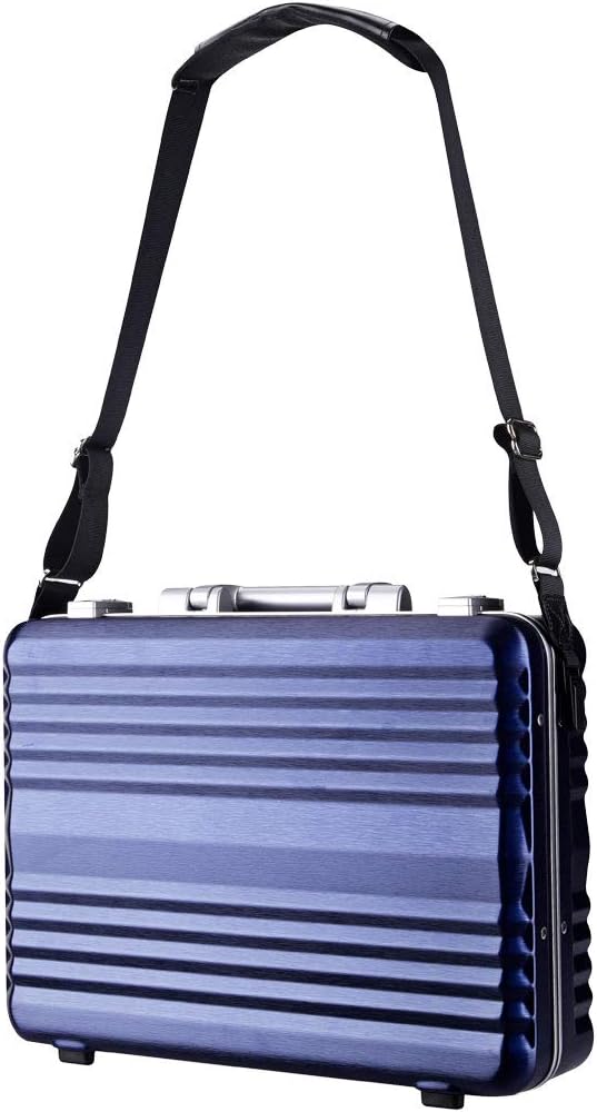 X Carbon Briefcase 17" 100% PC TSA Approved Zipperless (Matte Black)