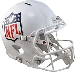 NFL Riddell Casco de Velocidad réplica de tamaño Completo, Mediano, Color Blanco