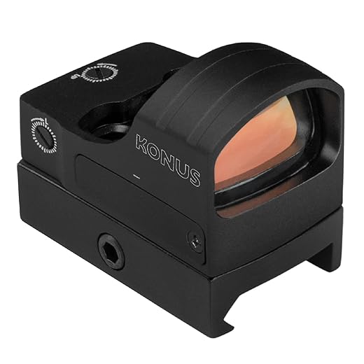 Multi-reticle red dot with Weaver mount and DeltaPoint Pro footprint - Waterproof