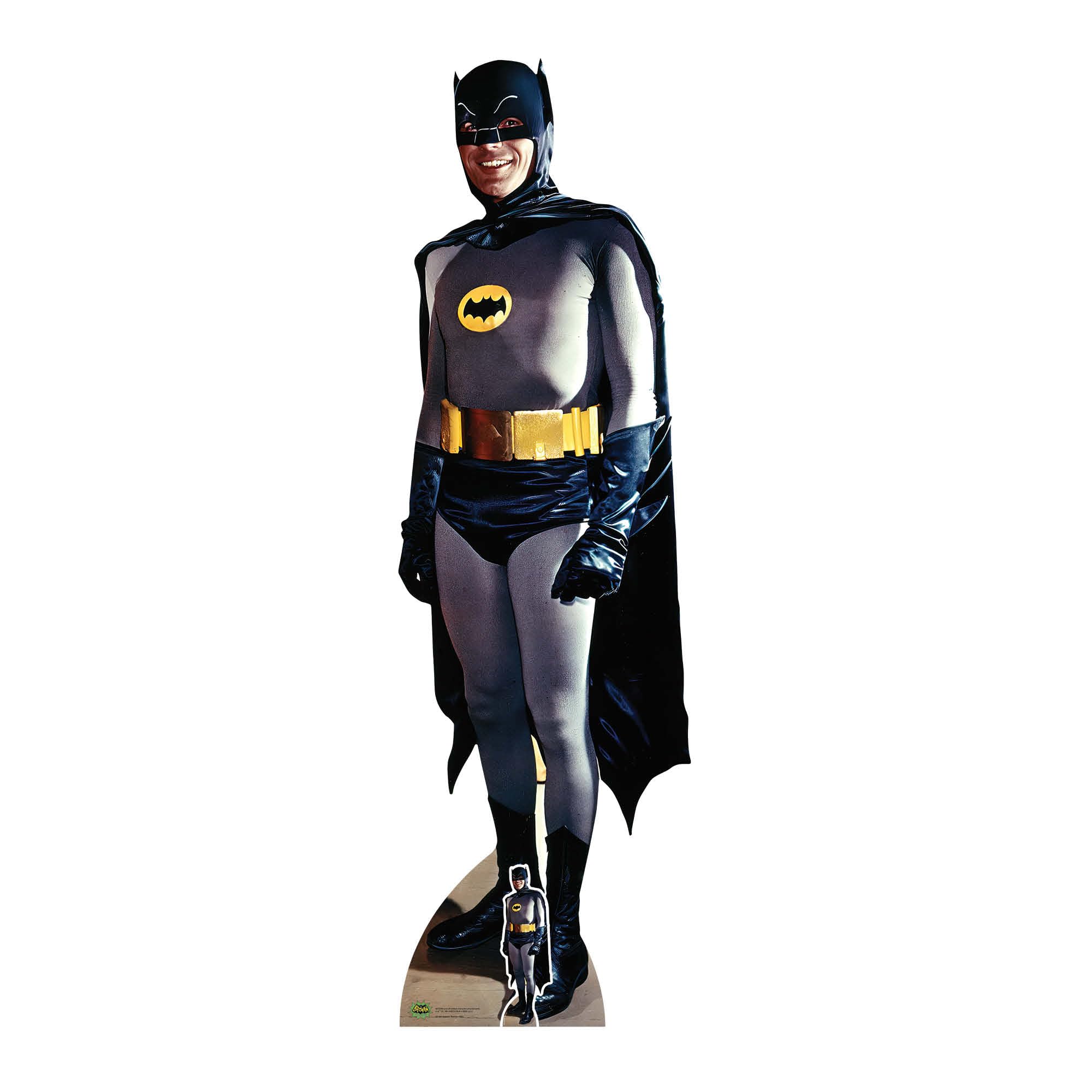 Star Cutouts SC1661 Batman 1966 Adam West Cardboard Cutout – Classic TV Display for Birthdays, Gifts, Parties & Fans