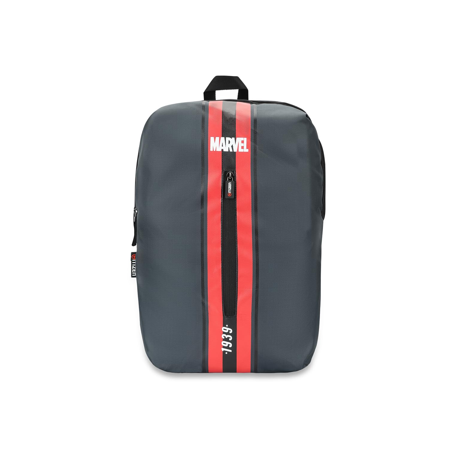 citizen Marvel 22L Day for Men & Women, Water-Resistant Travel Daypack with Dual Compartments, Laptop Sleeve, Front Utility Pocket & Padded Shoulder Straps -(Grey, Red)-picture-50