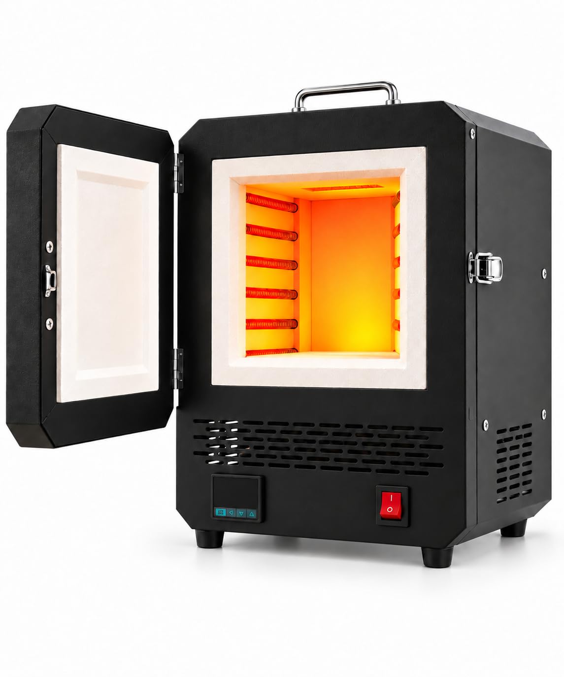 Horno Eléctrico Para Cerámica, 1500 W, De Mesa Con Control PID