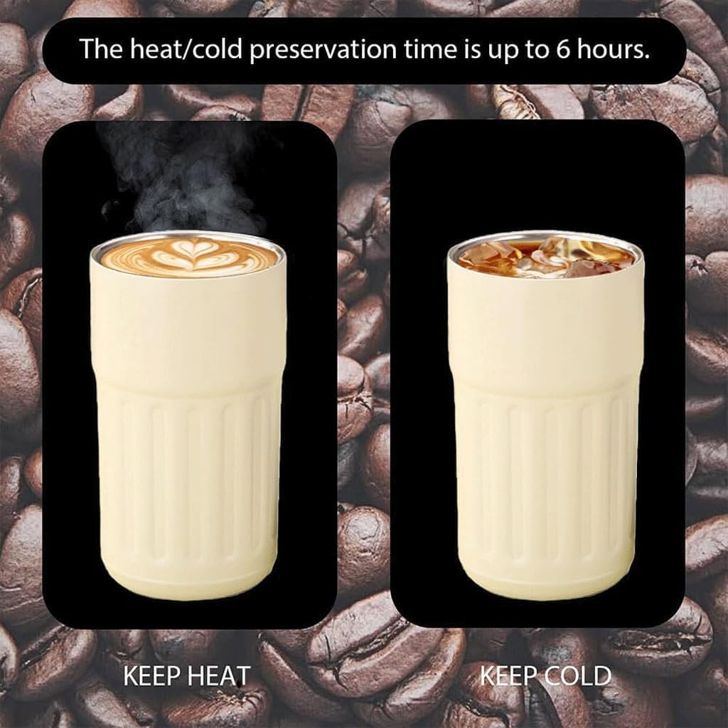 Taza de café con aislamiento al vacío acero inoxidable 316