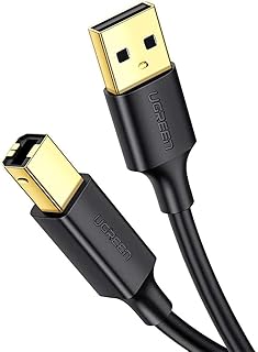 UGREEN USB 2.0 AM to BM Print Cable 1m (Black) - 20846