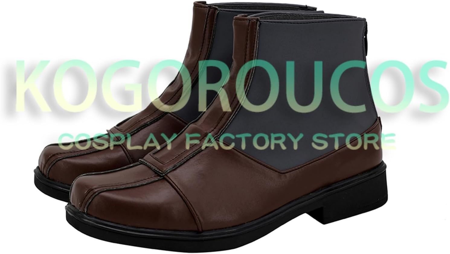 KOGOROUCOS Cosplay Shoes Boots for Mando Din Djarin Customizable Large Size Costume Footwear M10129052