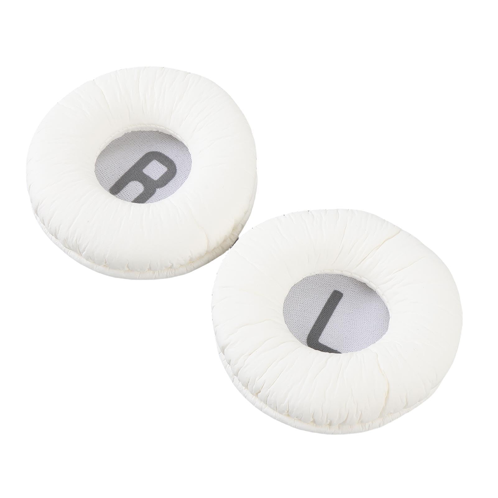 SIXRUN Cuscinetti di Ricambio per Cuffie, 3 Paia Memory Foam (WHITE)