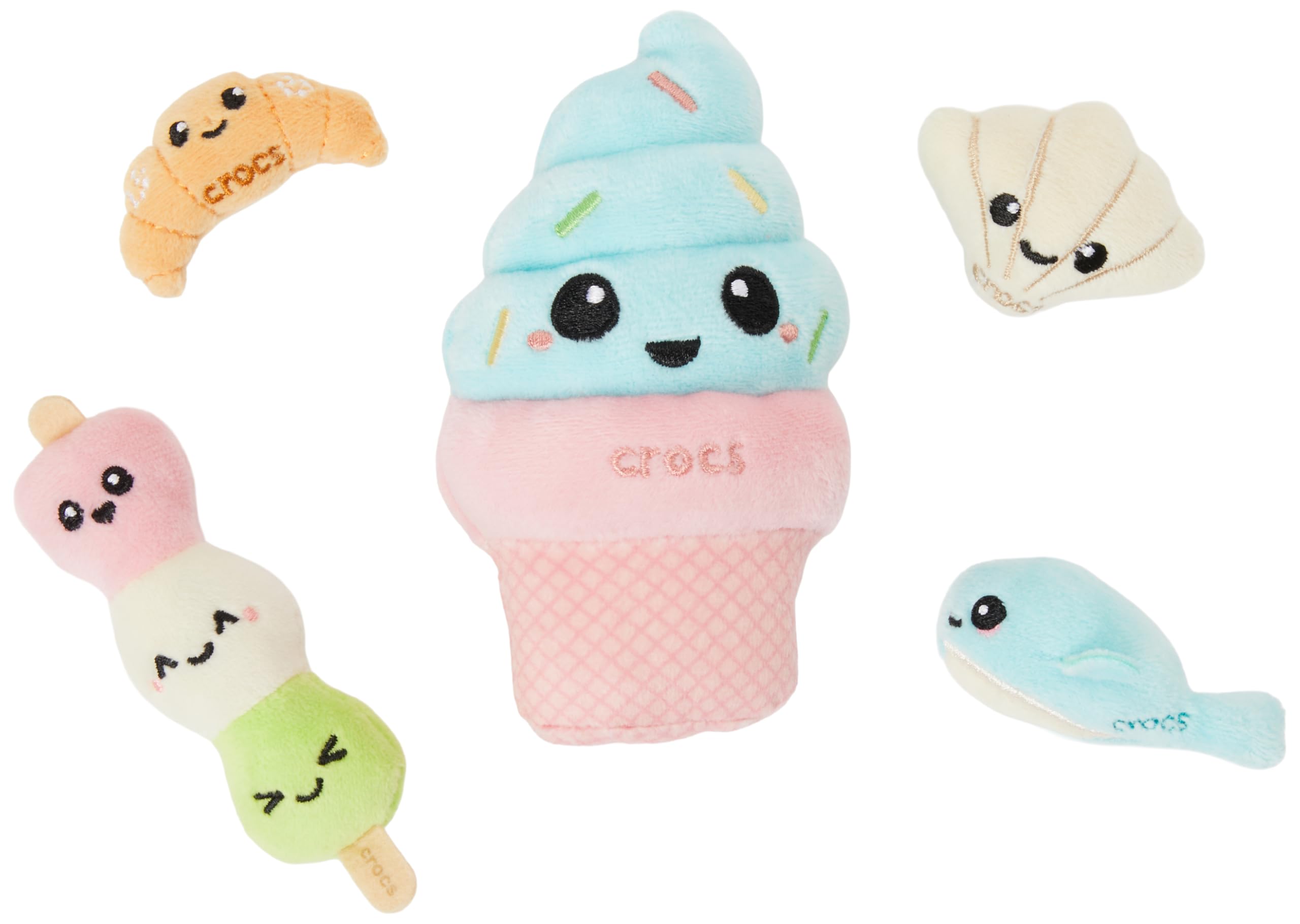 Crocs Jibbitz Charms, Magical Plush 5 Pack