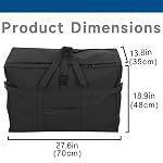 Arxus Grand sac à dos, 120L Sac de rangement de fin de semaine sur bagage pour ligne aérienne, voyage, camping, déménagement, école
