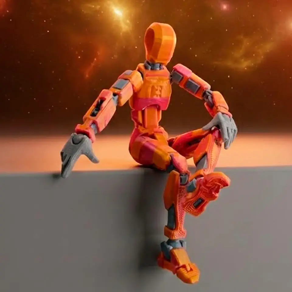 Boneco Dummy 13 com Acessórios de Luta – Action Figure Articulado Diversas cores (Solaris)