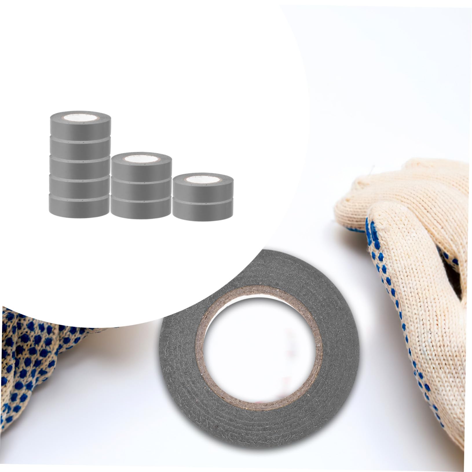 nastro isolante, 10 rotoli di qualità professionale resistenti all'umidità, al freddo e calore for la protezione dei cavi elettrici for interni ed esterni