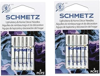 SCHMETZ Heavy Duty Sewing Machine Needles, 10 Count