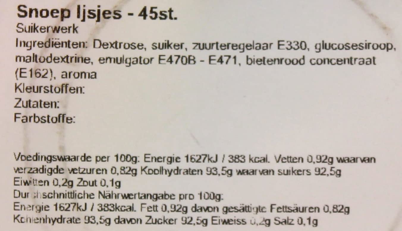 Holland Foodz Lollis in Eisform, 6er Pack (6 x 597g)