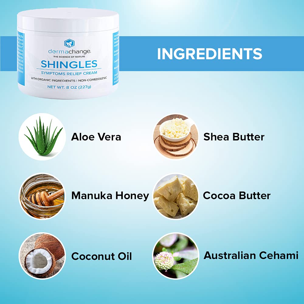 Buy Organic Shingles Treatment and Relief Cream with Manuka Honey