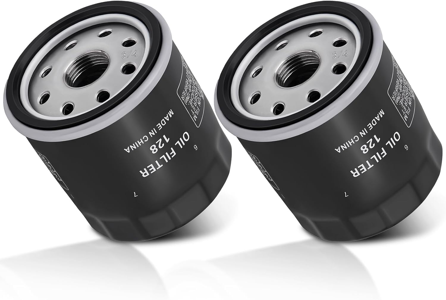 49065-0724 Oil Filter Replace 49065-7010 oil filter elment, for kawasaki FX850V FX801V FJ180V FH381-721V FH601-770D FX751-FX1000V Engine Models, AM107423 120-634 1016467,Heavy Duty，Leak-Proo ，2 Pack