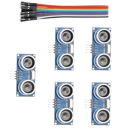 6 Sensori A Ultrasuoni Per Misurazione Distanza - 2cm-450cm, DC5V, Per Arduino E Robotica - Foto 7