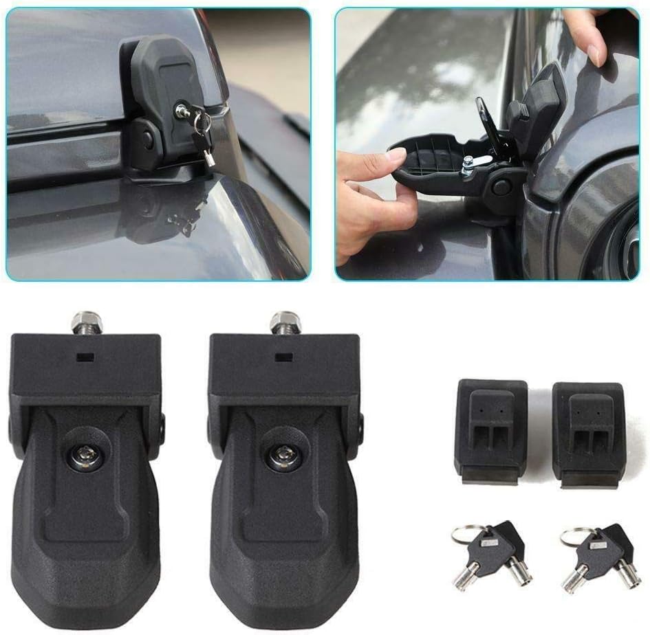 Locks & Hardware MOTORS Front Pair Left & Right Hood Latch Catch