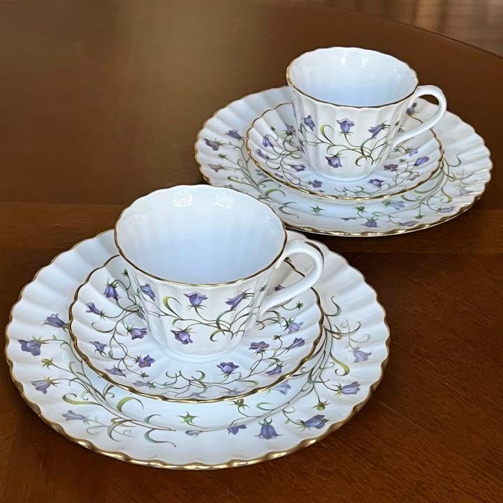 スポード カンタベリートリオ ペア セット カップ ソーサ― プレート