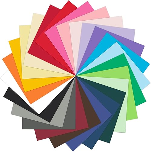 Miniatura 20 de Cartulina negra de 12 x 12 pulgadas, paquete de 24 cartulinas de 80 libras, Goefun Black Core de 12 x 12 pulgadas para Halloween, Cricut, álbumes