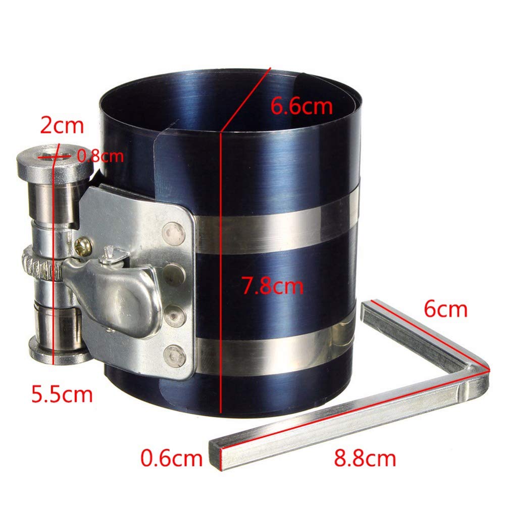 Piston Ring Tension Bands Piston Ring Compressor 53 mm -152 mm - Image 2